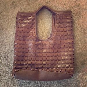 Faux Leather Hobo